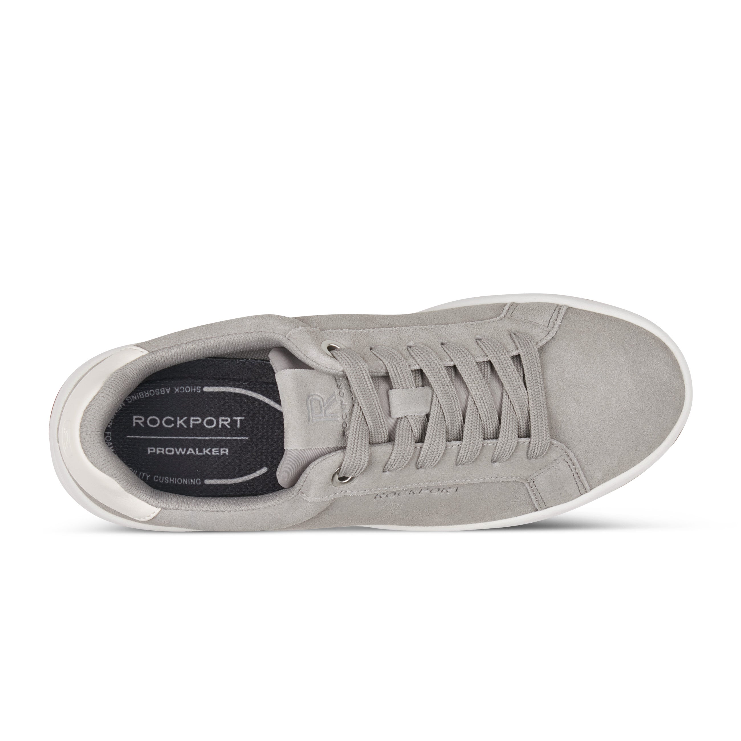 Women's ProWalker Elara Lace-up Casual Sneakers - Grey | Rockport