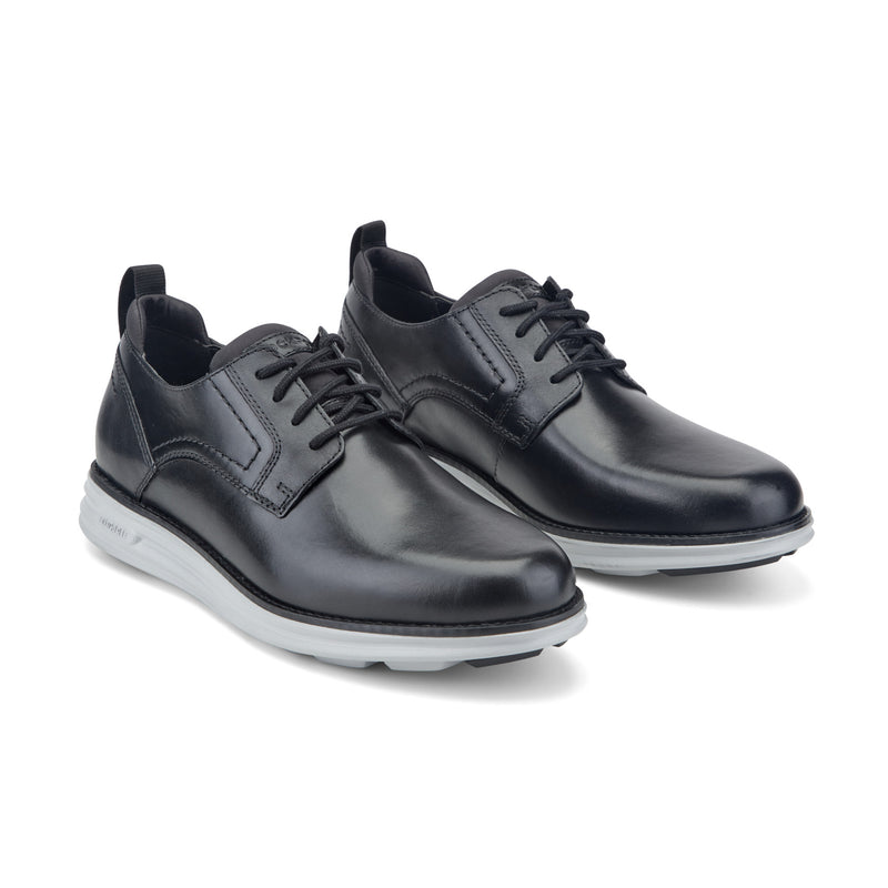 Men's Canton Casual Lace-up Oxford - Black Leather | Rockport Men's Canton Casual Lace-up Oxford - Black Leather | Rockport