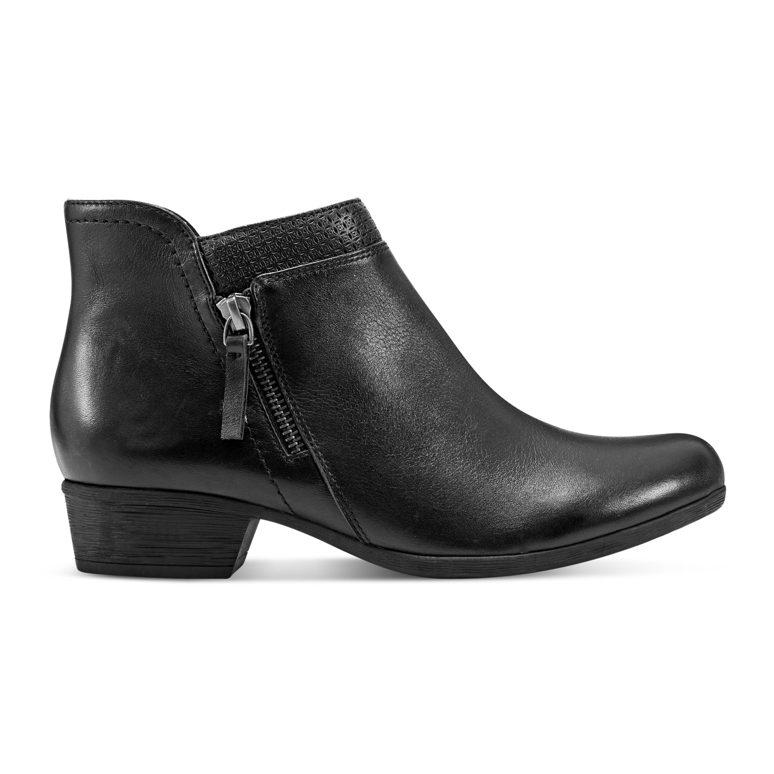 Women's Carly Side Zip Casual Ankle Booties