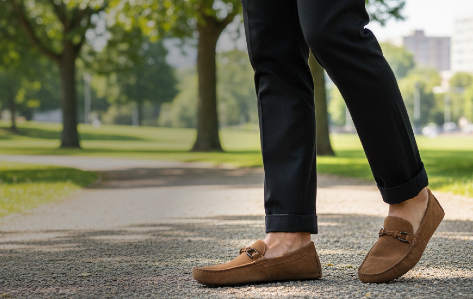 Editorial banner featuring Roland Loafers
