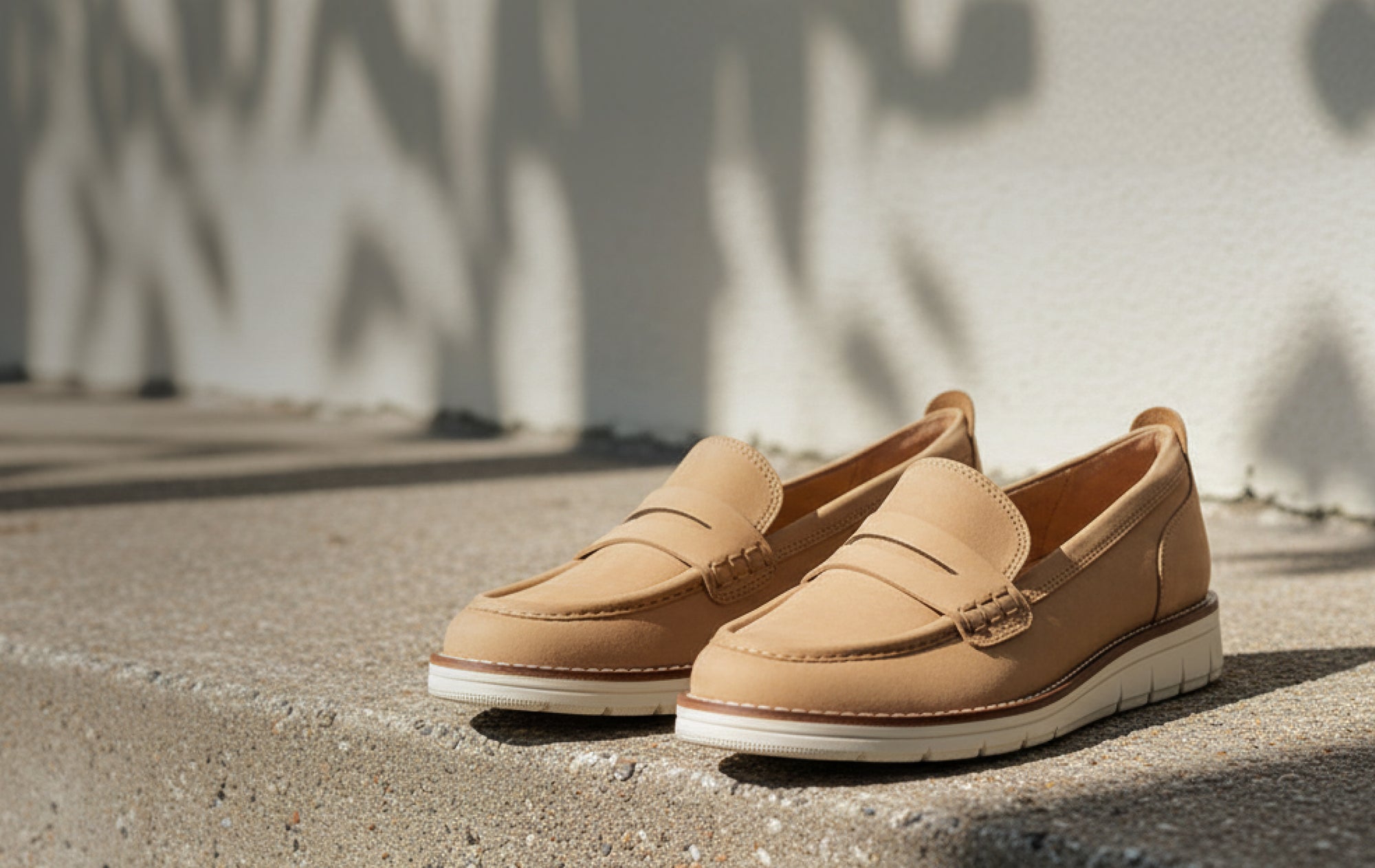 Editorial banner featuring Women's Adalee Loafers