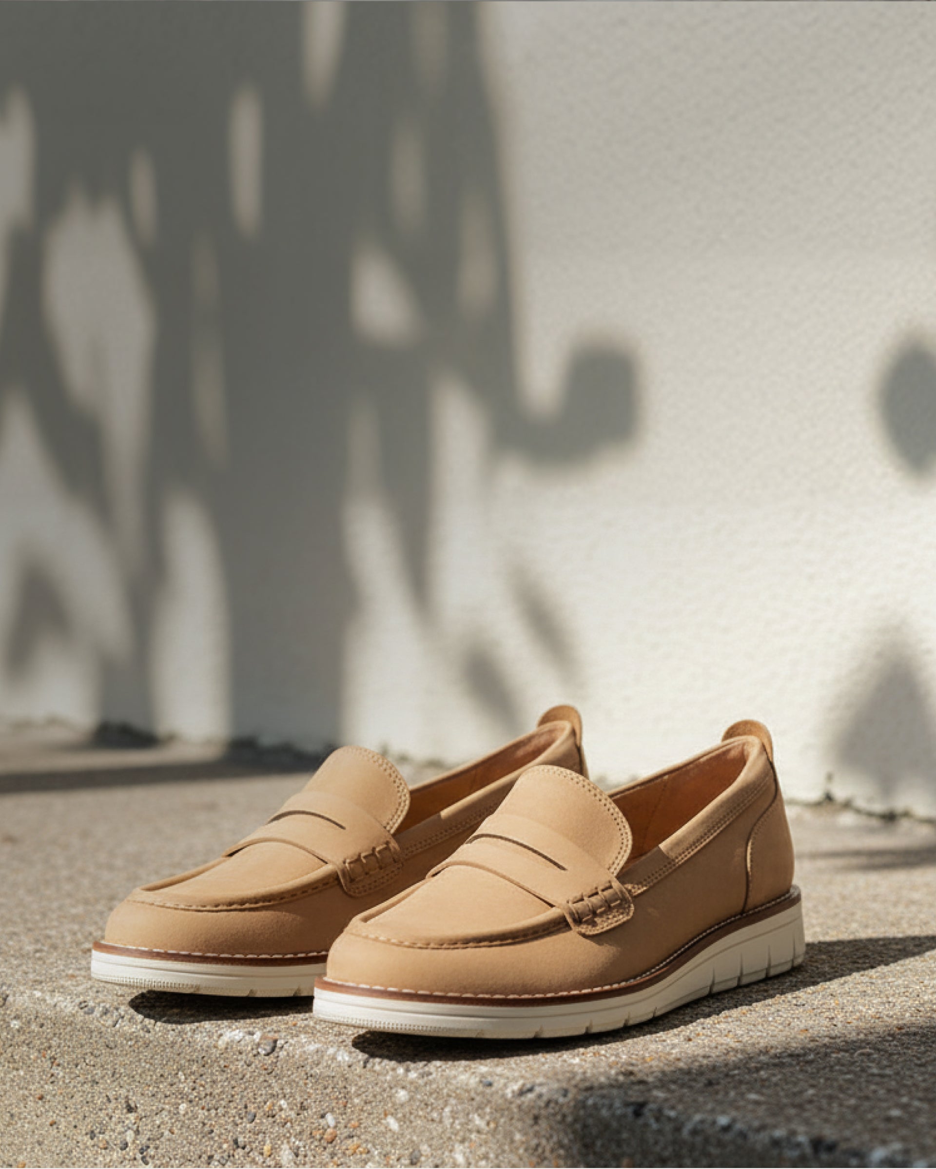 Editorial banner featuring Women's Adalee Loafers