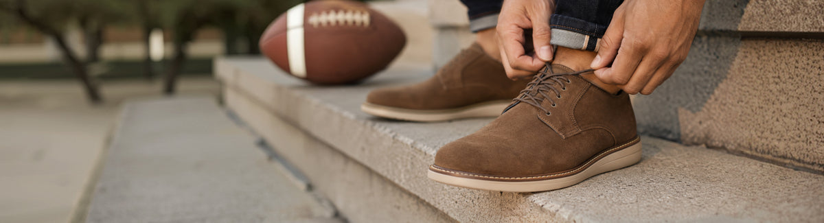Editorial banner featuring Tailgate Attire Collection