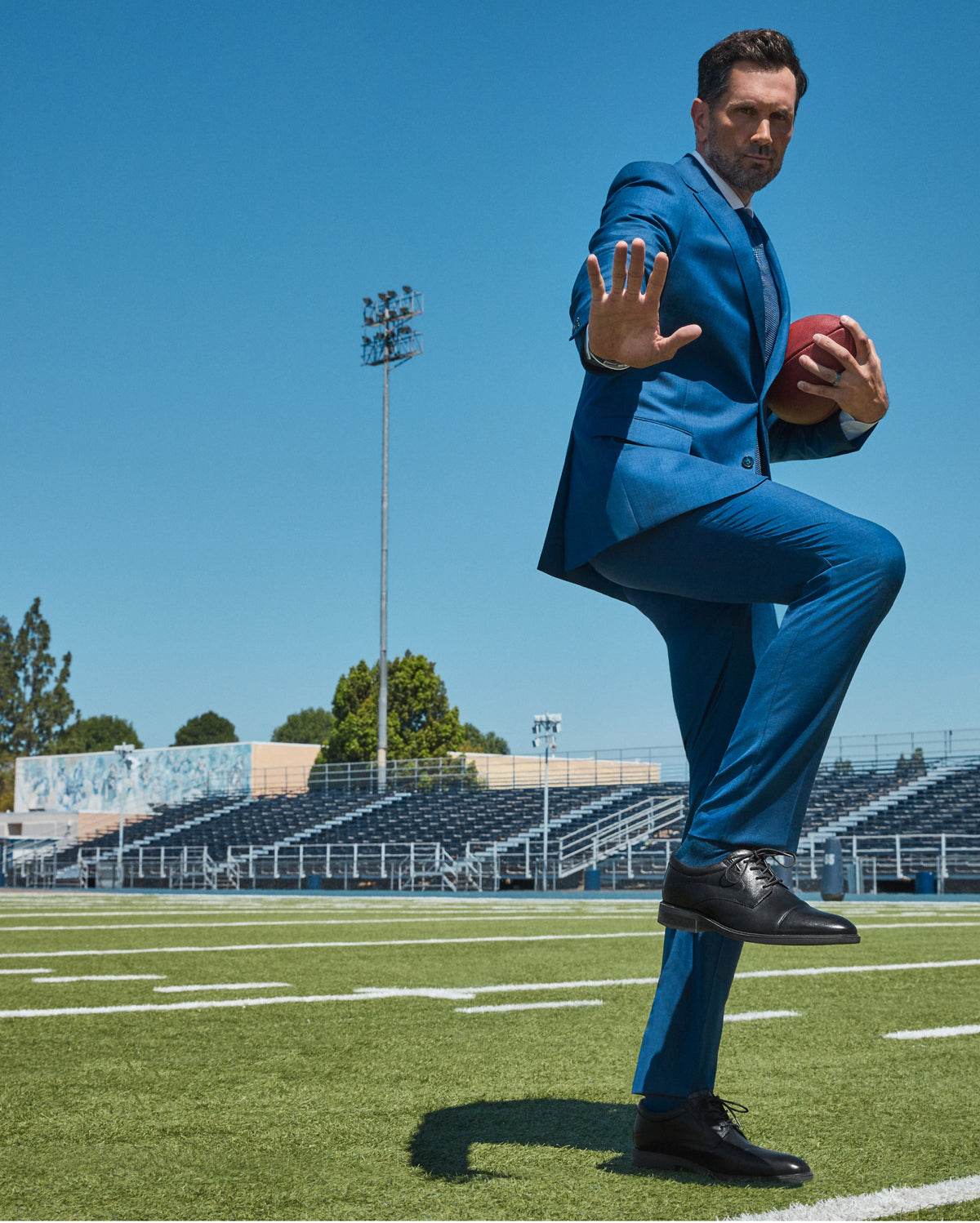 Editorial banner featuring Matt Leinart Collection