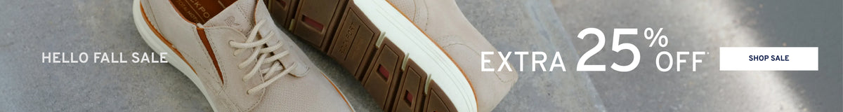 Rockport - Hello Fall Sale - Extra 25% off select styles - shop now
