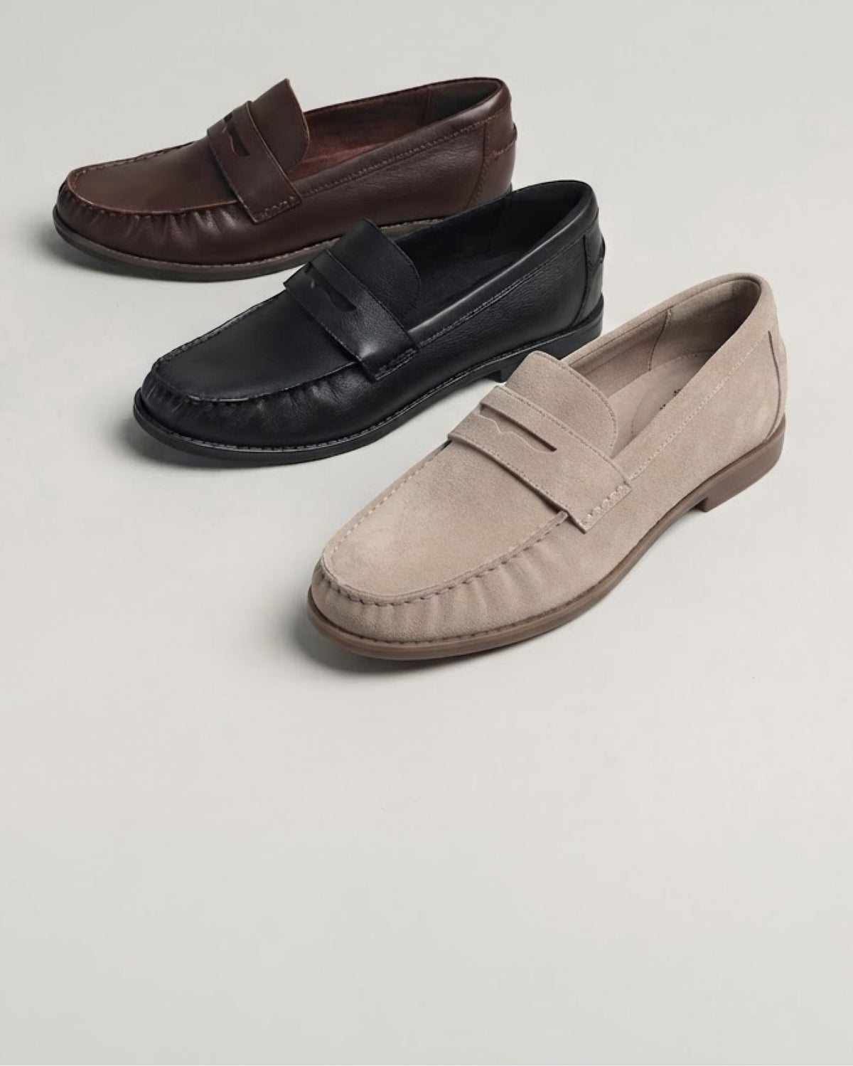 Editorial banner featuring Women's Weslin Penny Loafers