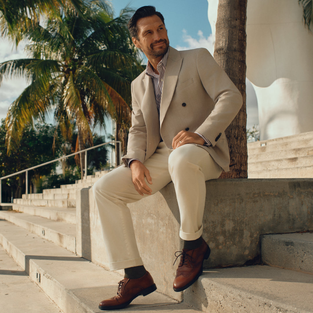 Cole Haan Men's Dress Shoes Men's Keegan Dress Wing Tip Lace-up Oxfords Rockport Cole Haan Men's Dress Shoes Men's Keegan Dress Wing Tip Lace-up Oxfords Rockport
