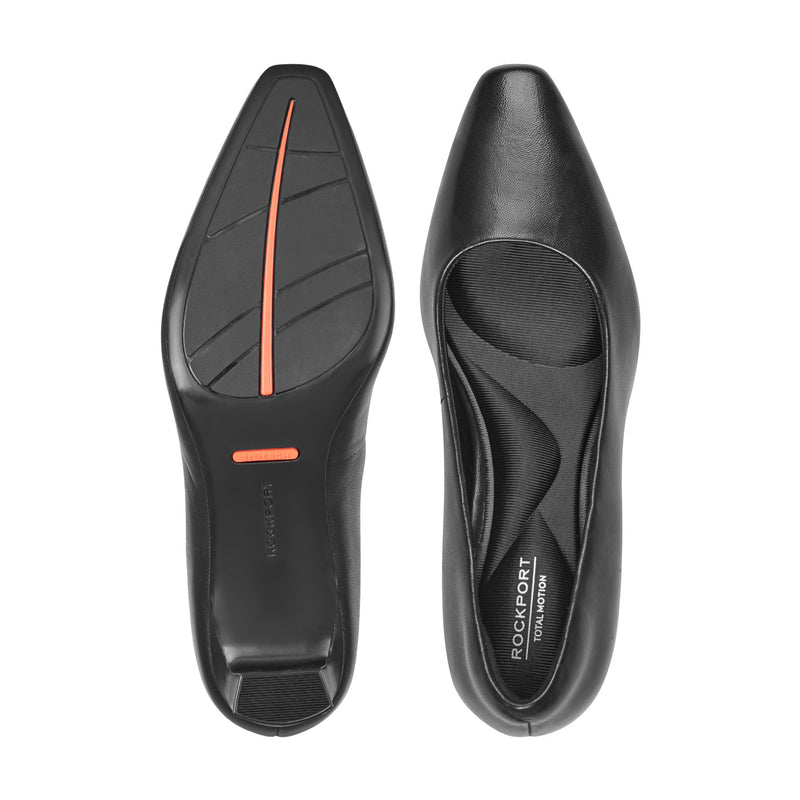 Rockport Total Motion Merida 9 Women's Black Leather Rockport Total Motion Merida 9 Women's Black Leather
