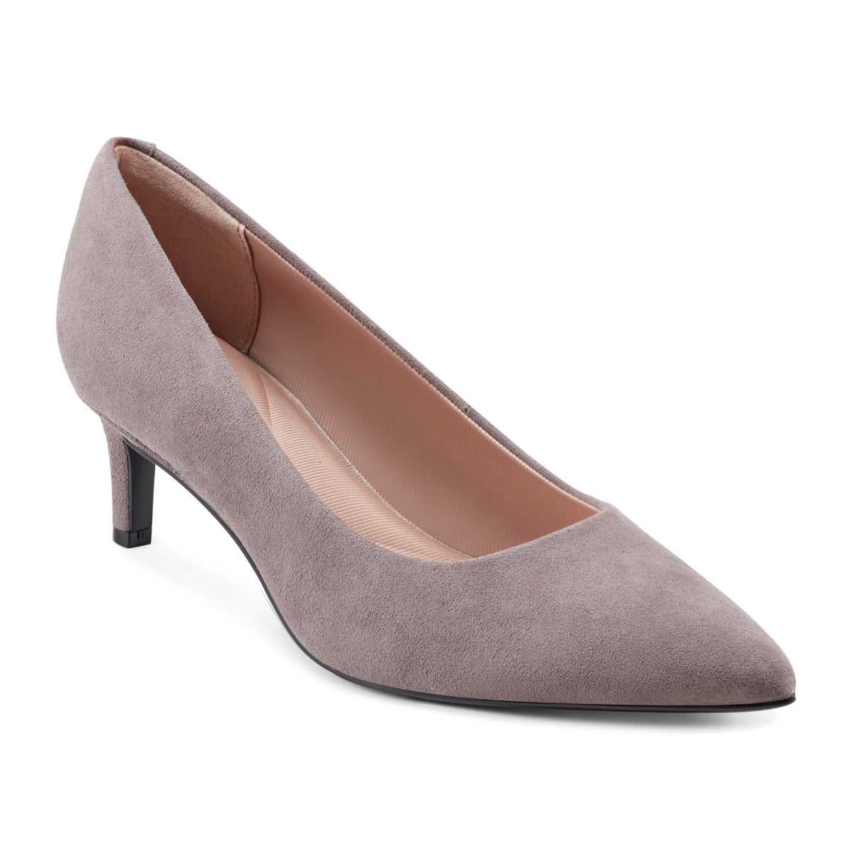 Women's Cindy Total Motion Pumps - Medium Gray Suede | Rockport