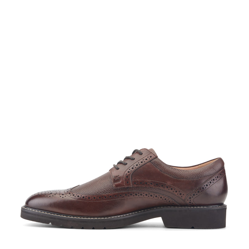 men's fallo dress lace-up almond toe oxfords Rockport Men's Fallo Dress Lace-Up Almond Toe Oxfords Medium Brown Size 10.5