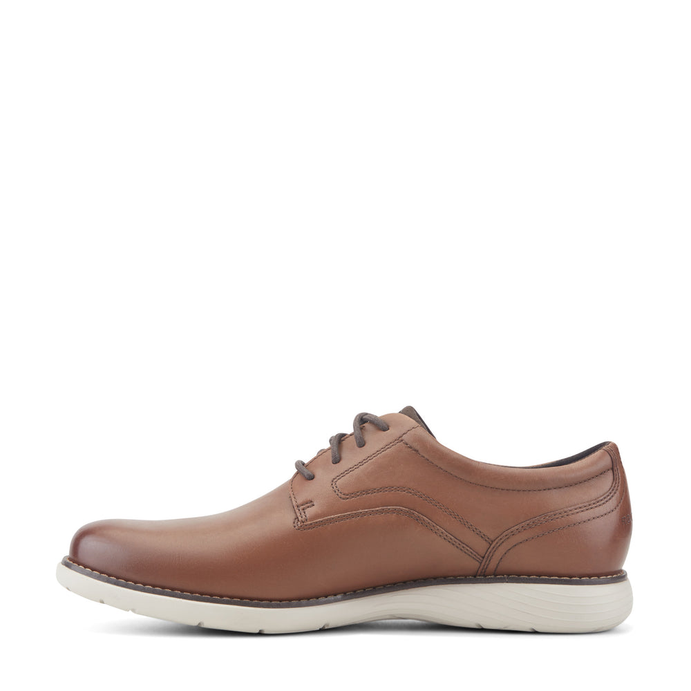 Men's Garett Plain Toe Oxford - Cognac Leather | Rockport
