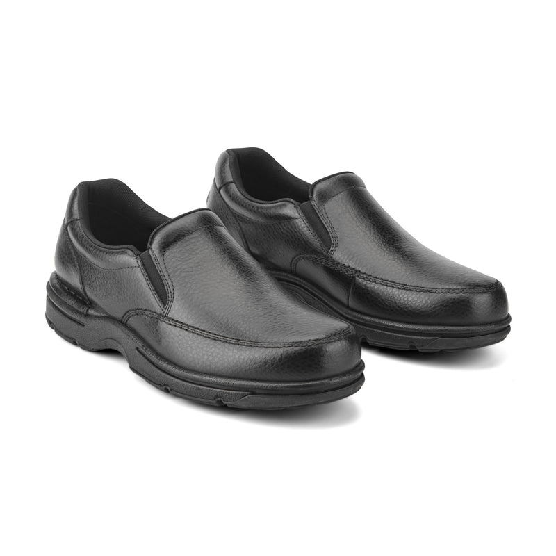 Men's Eureka Slip-on Shoes - Black | Rockport Men's Eureka Slip-on Shoes - Black | Rockport