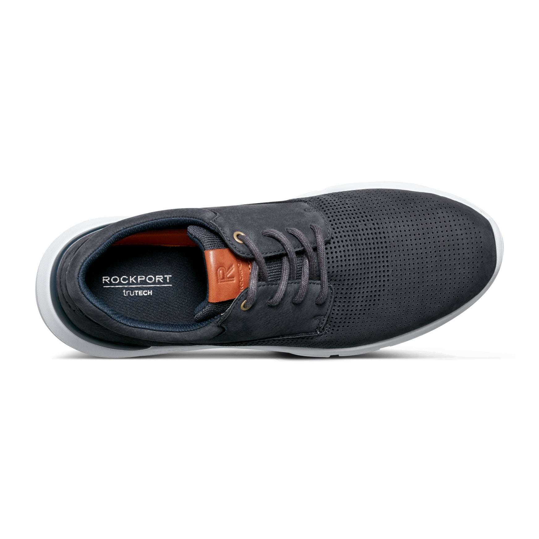 Men's Jaimie Lace-up Sneakers - Dark Blue Leather | Rockport