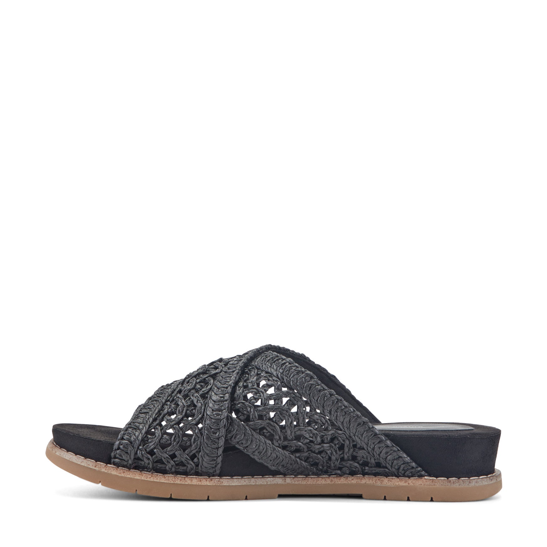 Women's Zora Open Toe Slip-on Flat Casual Sandals - Black | Rockport