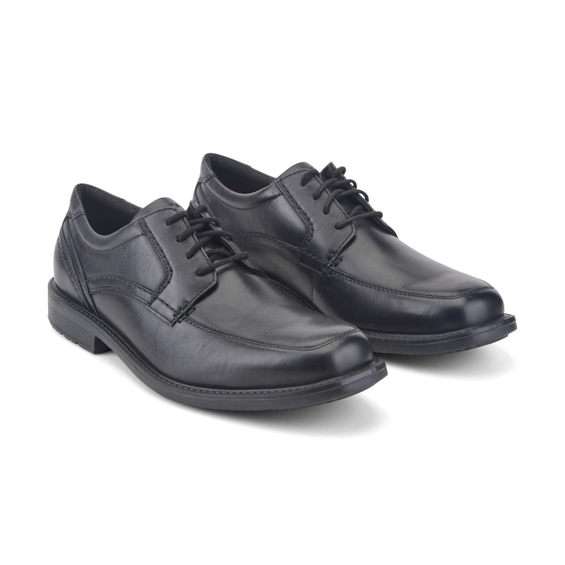 black dress shoes mens style Men's Style Leader 2 Apron Toe Oxford - Black Leather