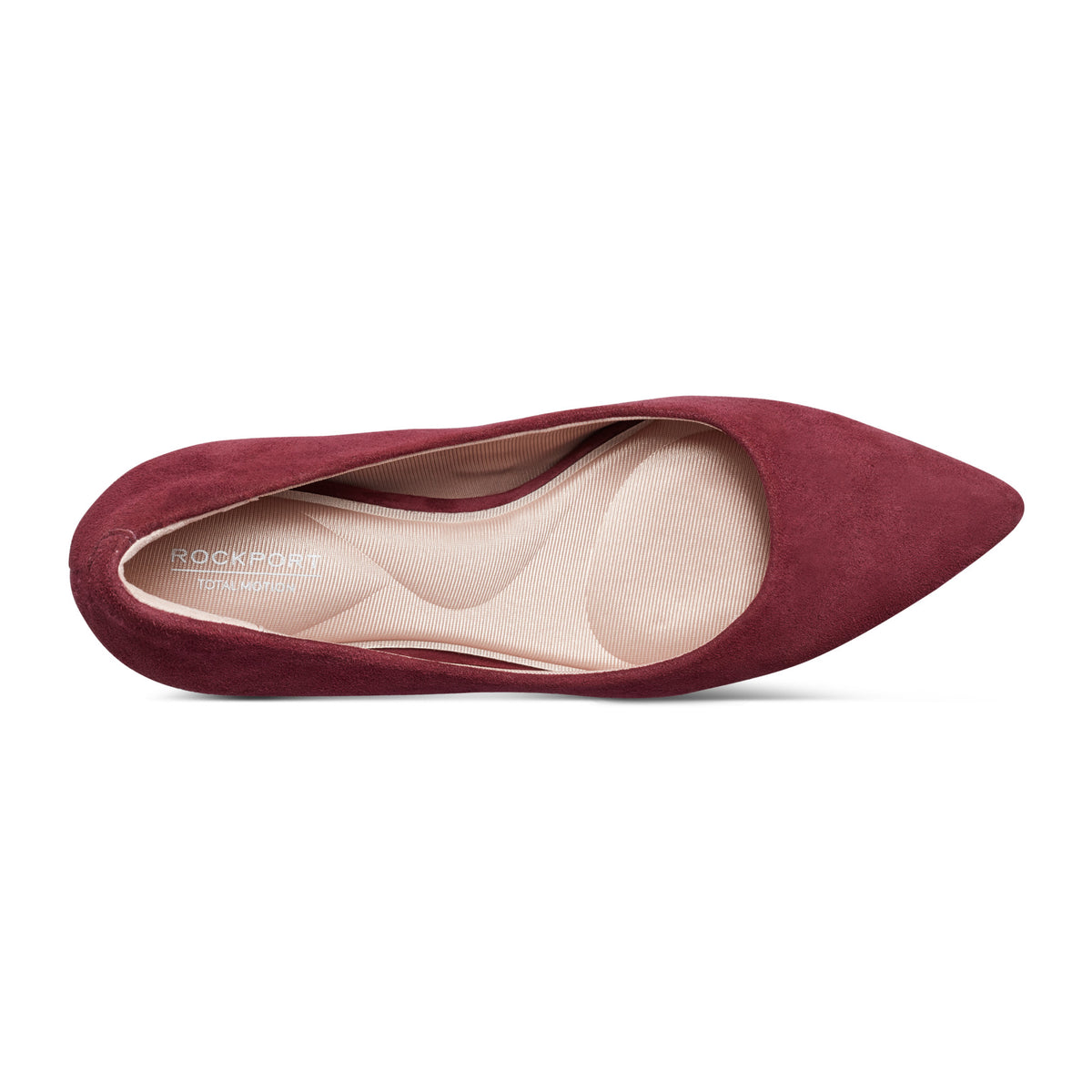 Women's Cindy Total Motion Pumps - Dark Red Suede | Rockport