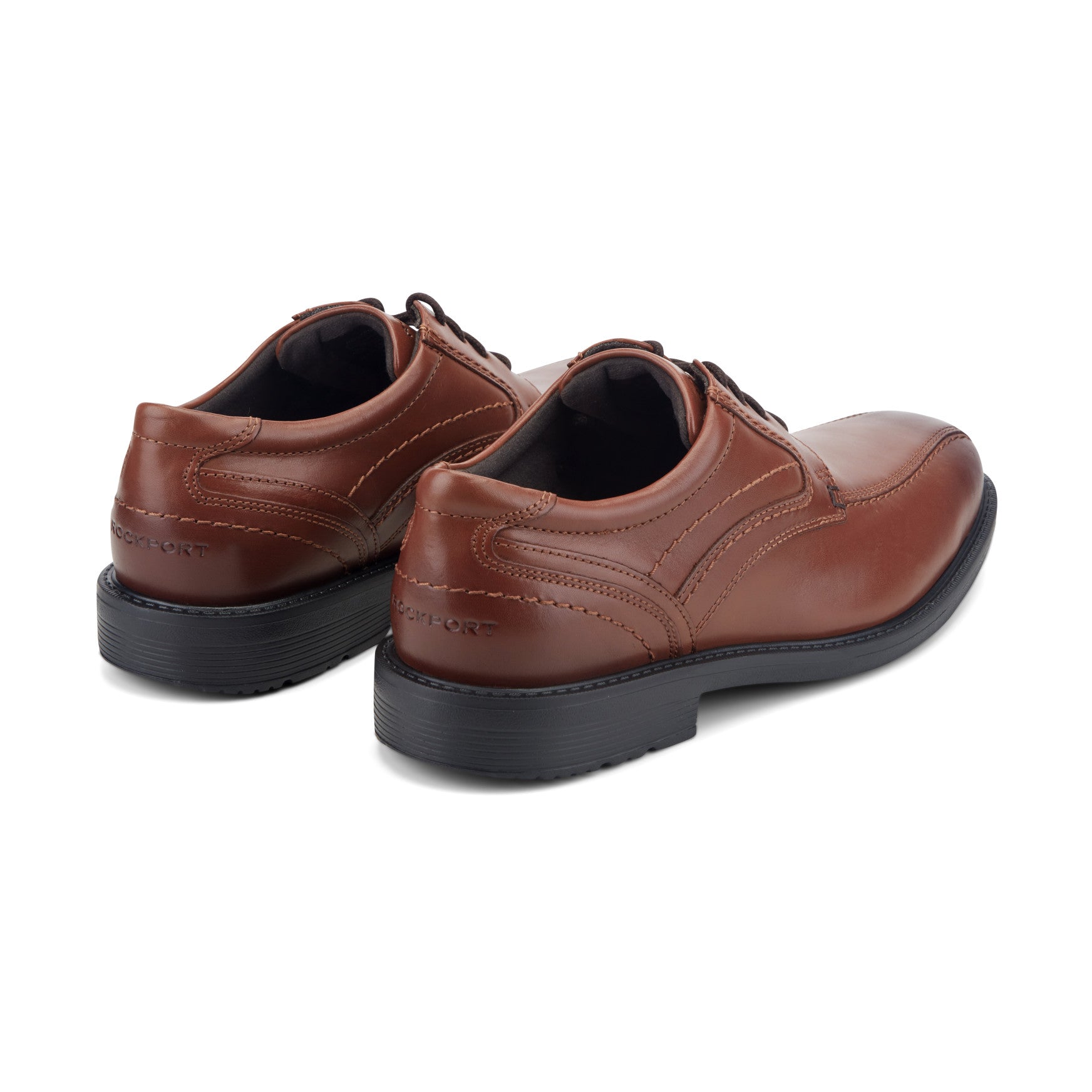 ロックフォード Men's Style Leader 2 Bike Toe Oxford - New Brown Gradient Leather