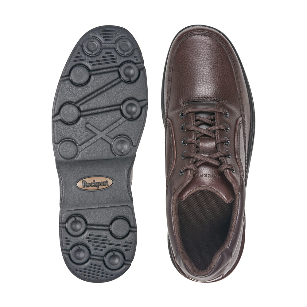 Men's Ridgefield Eureka Lace-Up - Brown Leather | Rockport