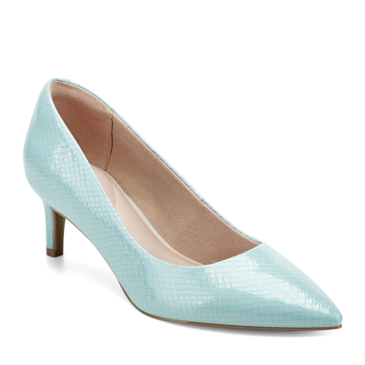 Women's Cindy Total Motion Pumps - Light Blue Leather | Rockport