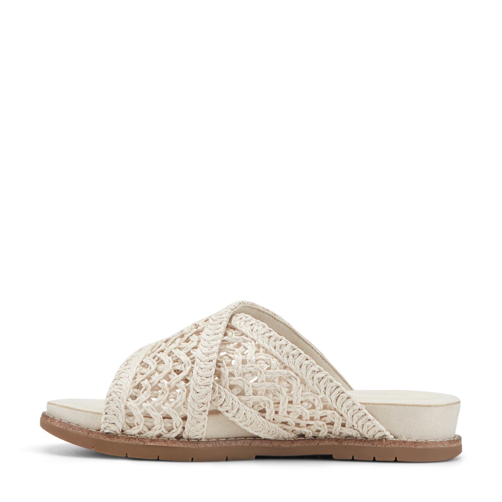 Women's Zora Open Toe Slip-on Flat Casual Sandals - Ivory | Rockport