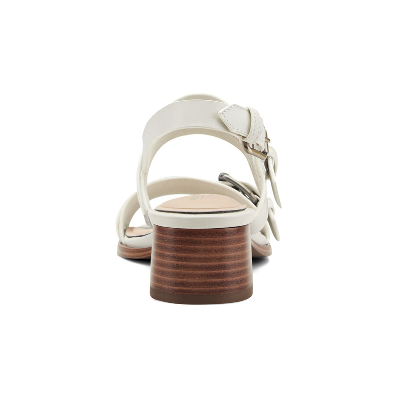 Women's Halena Slingback Dress Sandals - White Leather | Rockport Women's Halena Slingback Dress Sandals - White Leather | Rockport