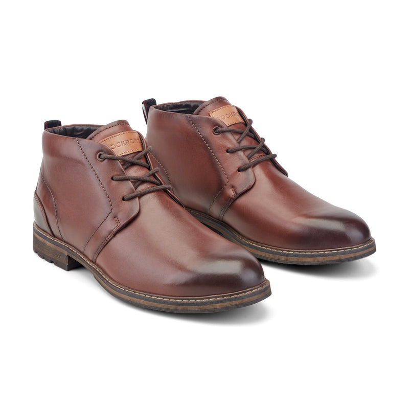 Men's Boot Shoes | Boot Shoes | Tolan Lace-Up Leather Chukka Boots | Size 8 M | Rockport Men's Boot Shoes | Boot Shoes | Tolan Lace-Up Leather Chukka Boots | Size 8 M | Rockport