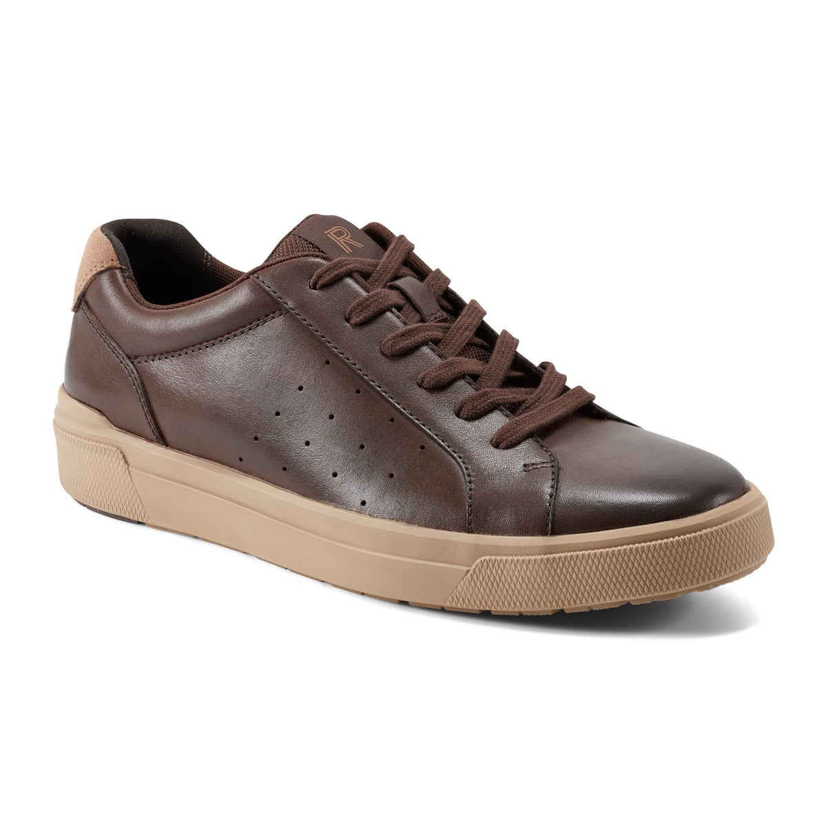Men's Total Motion Tarquin Lace-up Casual Sneakers - Dark Brown | Rockport