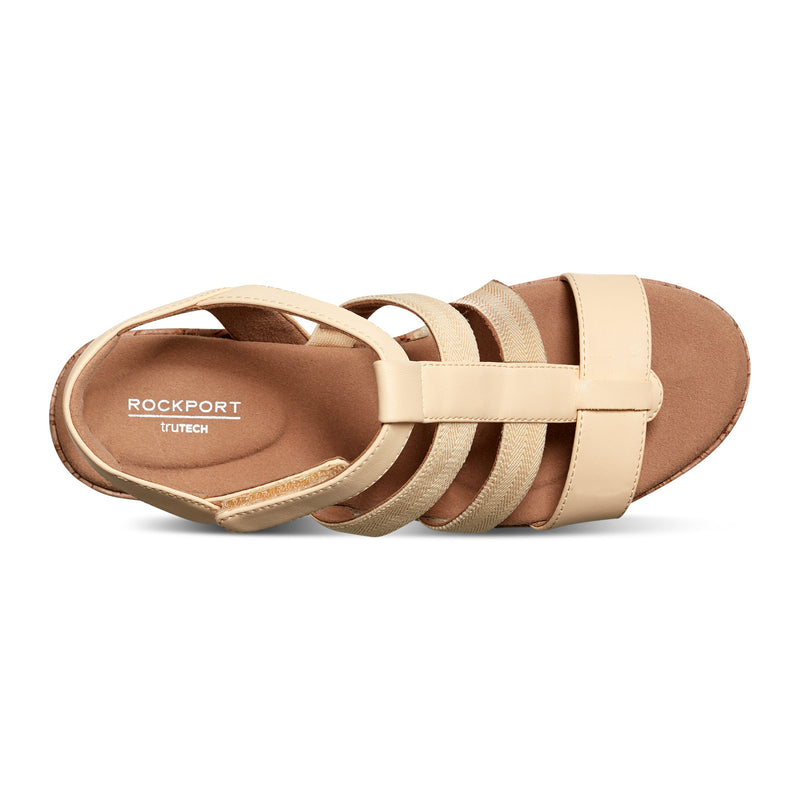 Women's Blanca Elastic T-Bar Sandal