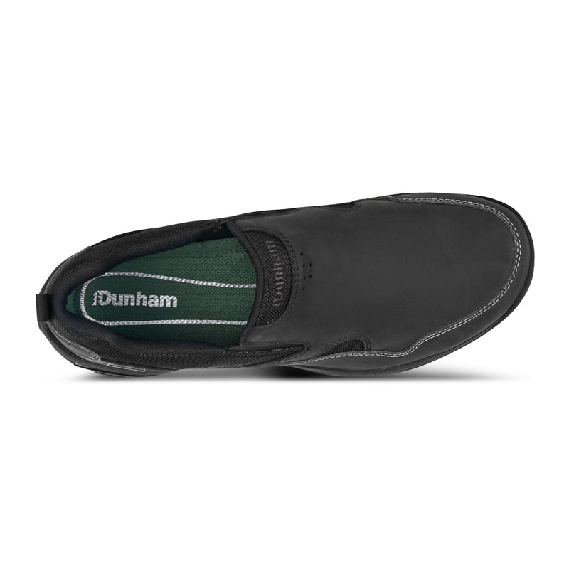Men's Cloud Plus Waterproof Slip-On Shoe - Black Leather | Rockport Men's Cloud Plus Waterproof Slip-On Shoe - Black Leather | Rockport