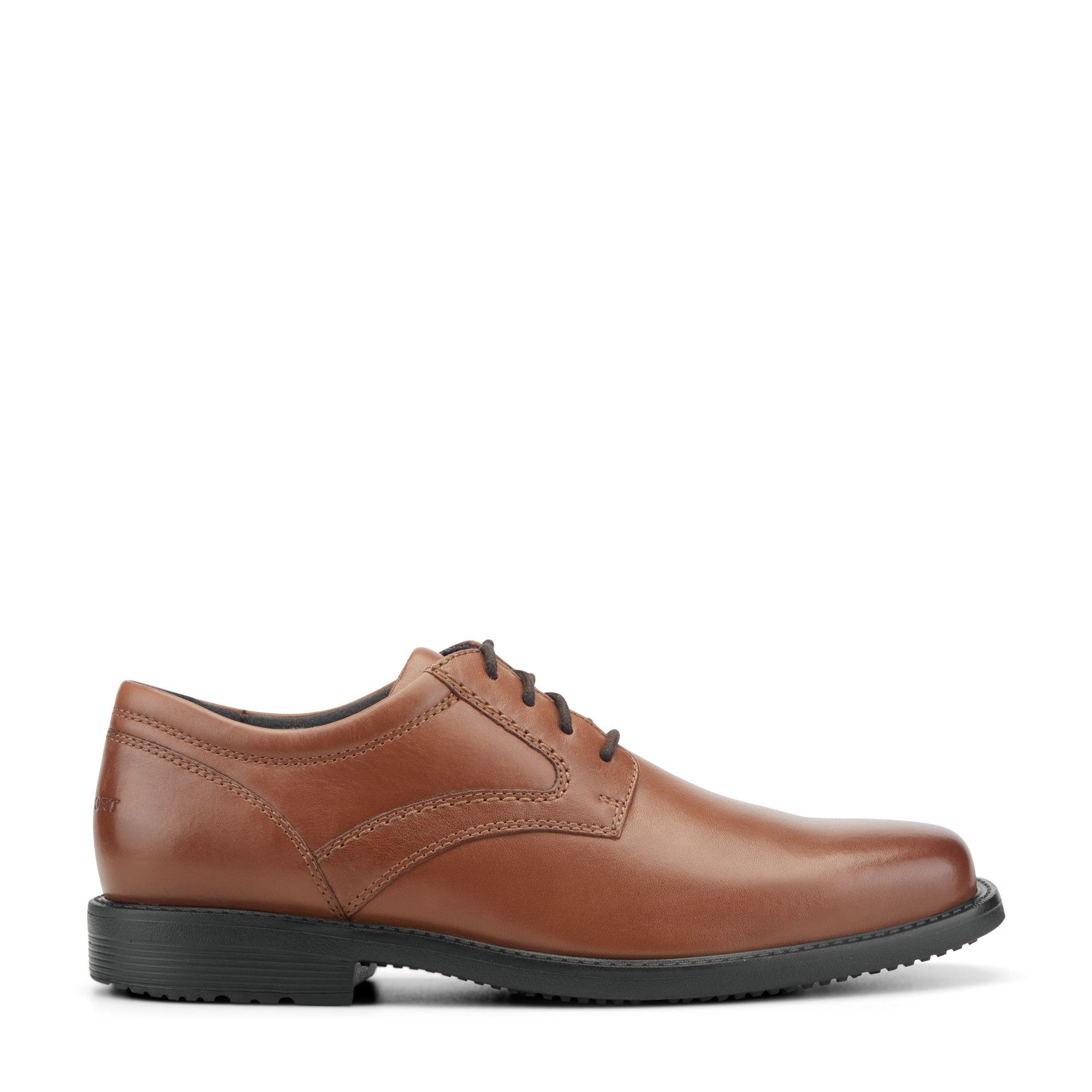 Rockport Men's Style Leader 2 Plain Toe Oxford British Tan 8 W
