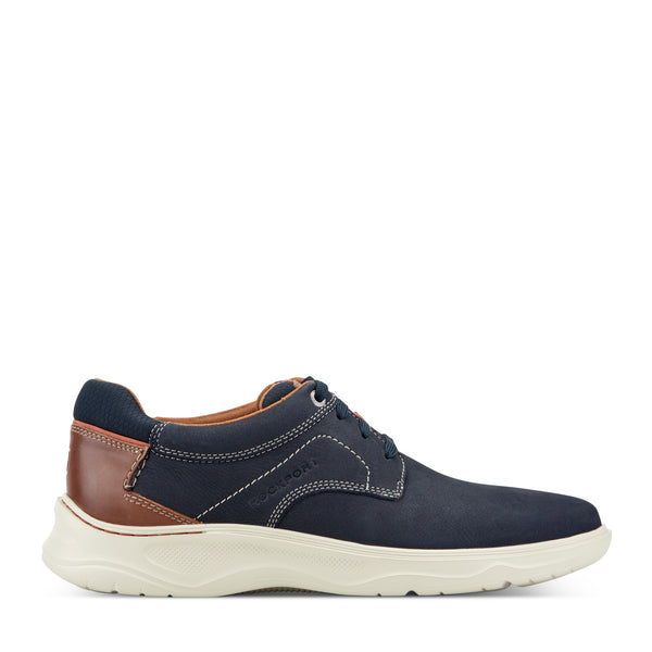 NWT Mens Rockport Colden Oxford Shoes Lace Up Navy Blue TruTECH Round Toe 10.5 Men main image 3