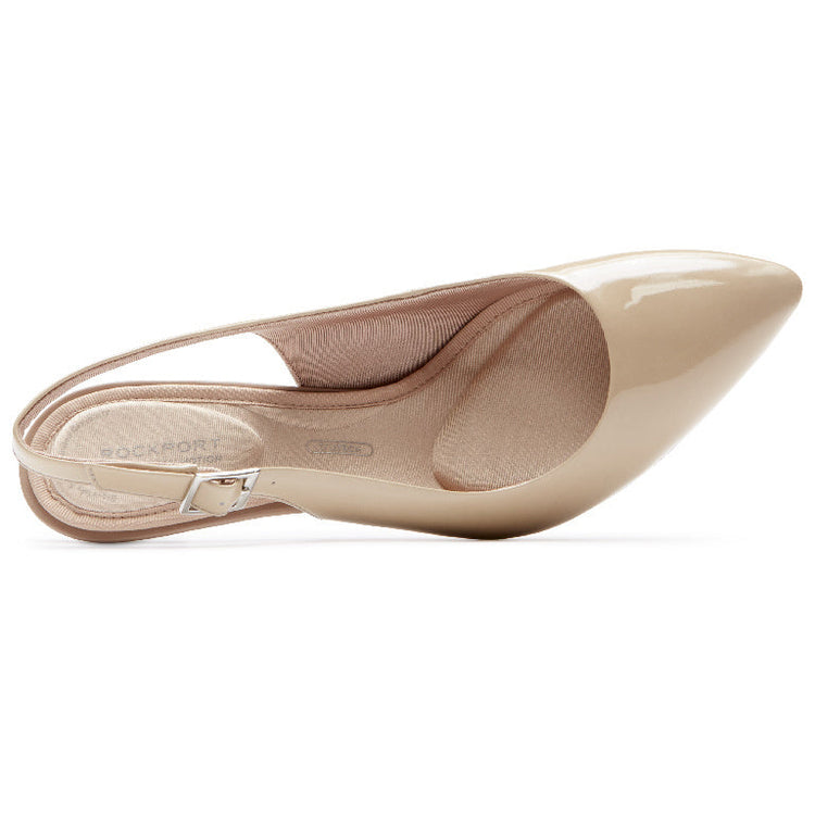 Women’s Total Motion 75mm Slingback (WARM TAUPE PATENT)