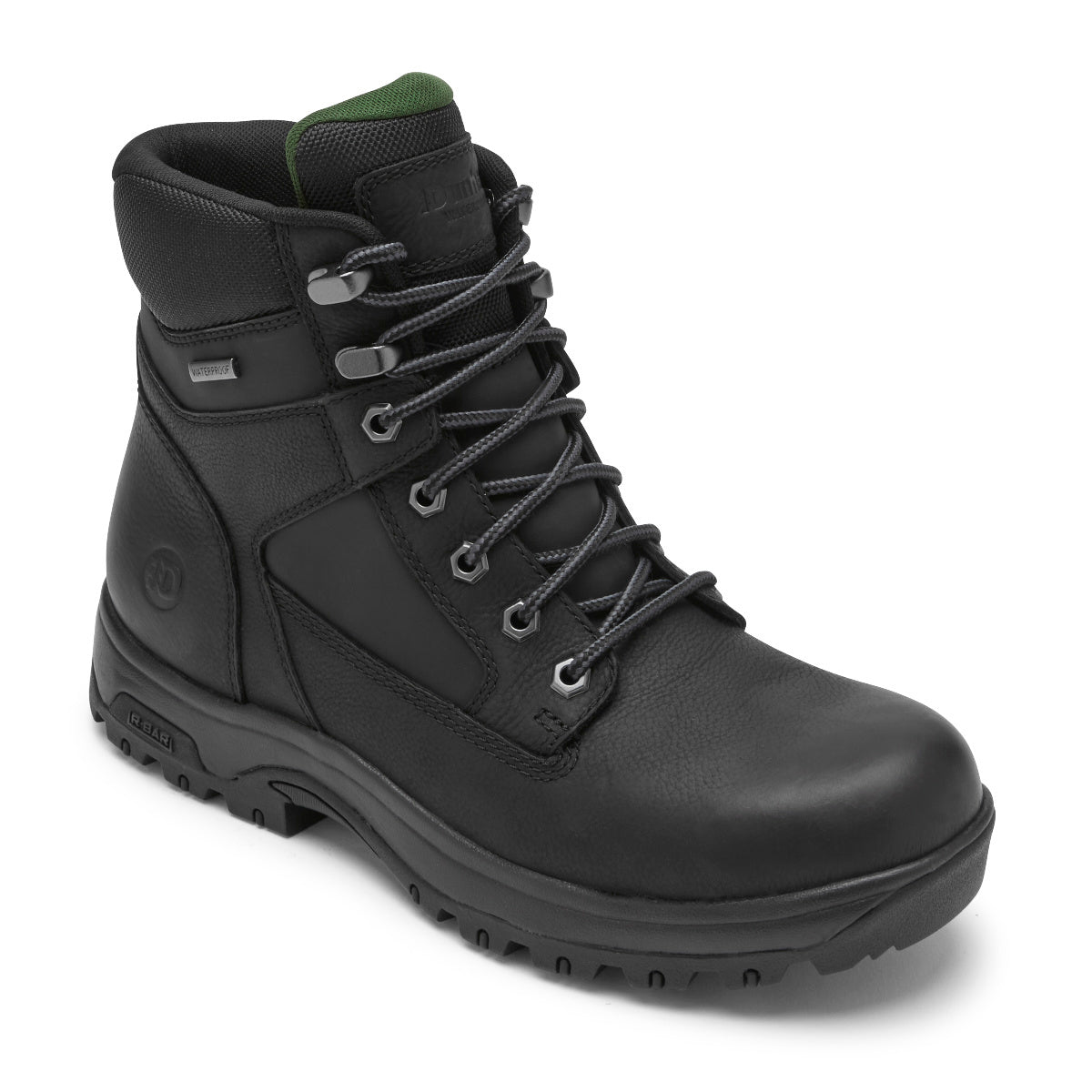 Dunham Mens 8000Works Waterproof 6-Inch Plain Toe Boot