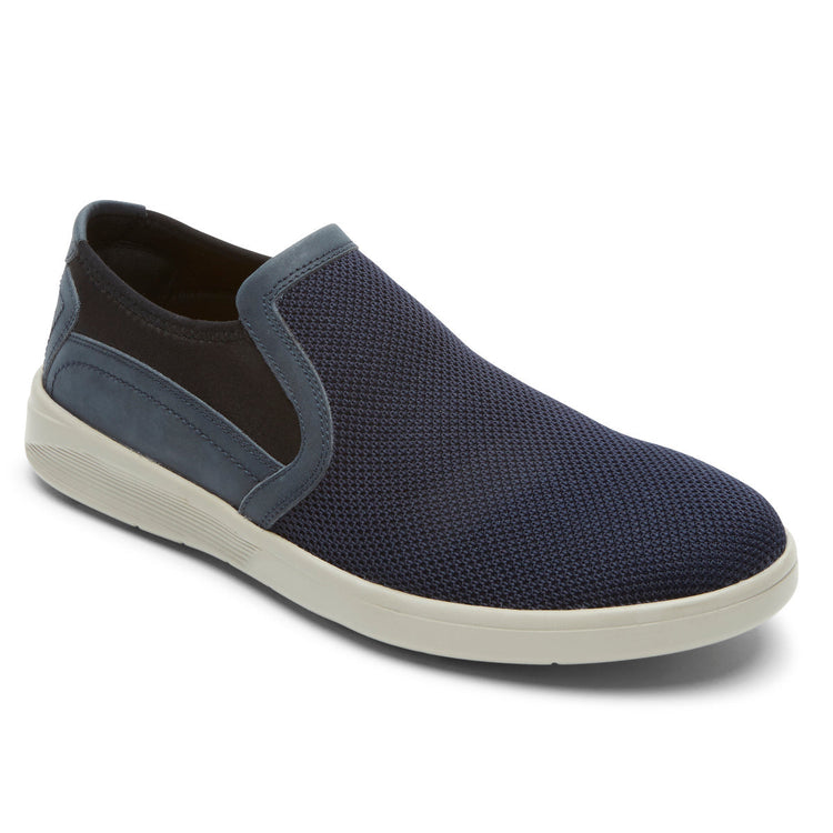 Men's Caldwell Twin Gore Slip-On (NAVY MESH LEATHER)