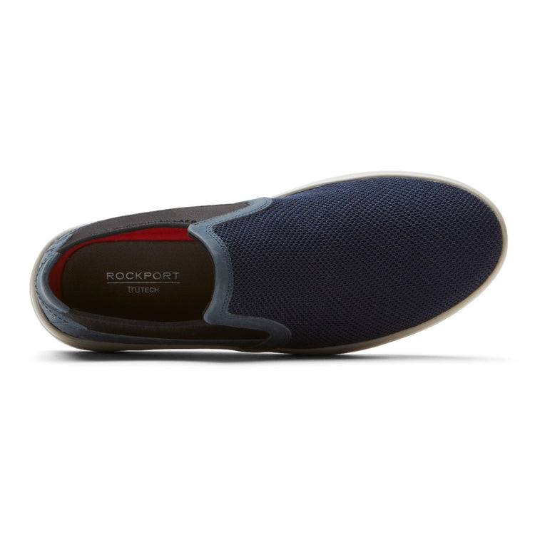 Men's Caldwell Twin Gore Slip-On (NAVY MESH LEATHER)