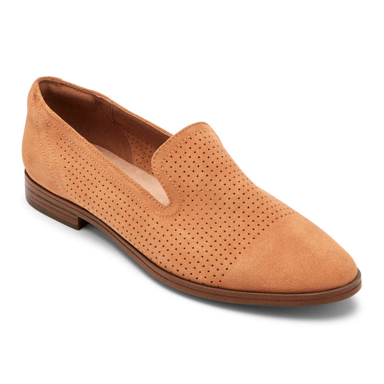 Women's Perpetua Perforated Loafer (HONEY)