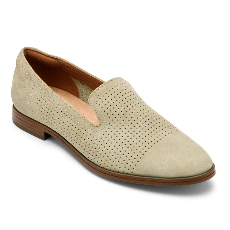 Women's Perpetua Perforated Loafer (CHIME GREEN)