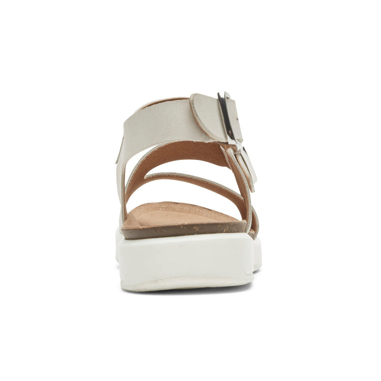 Women's Kells Bay Asymmetrical Sandal (LIGHT GREY)