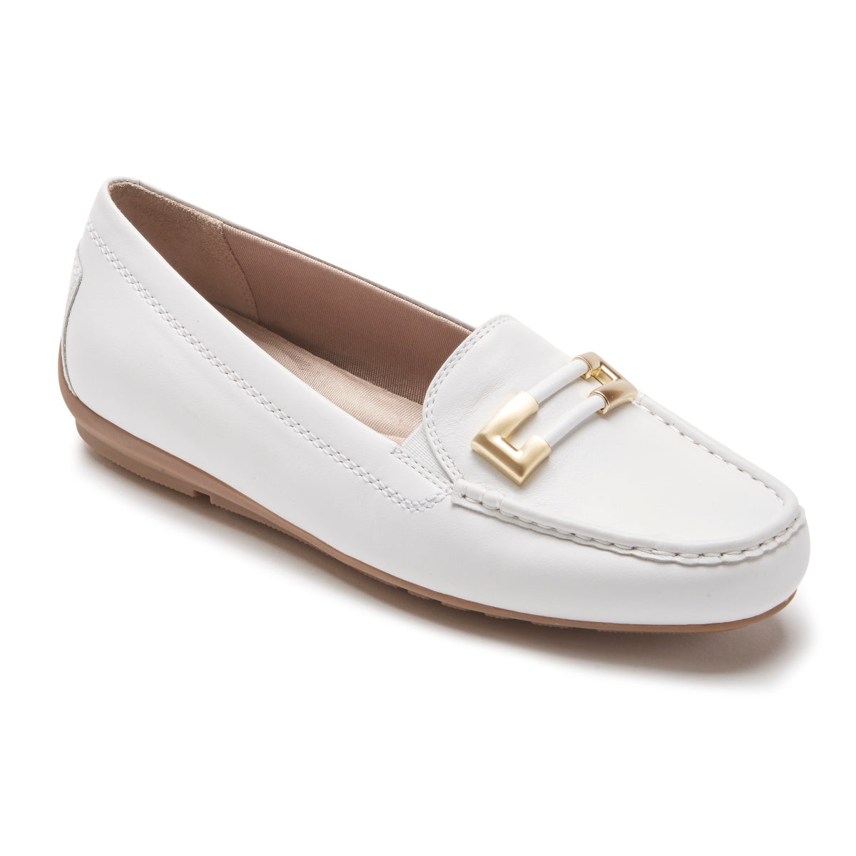 Rockport Womens Total Motion Driver Ornament Loafer