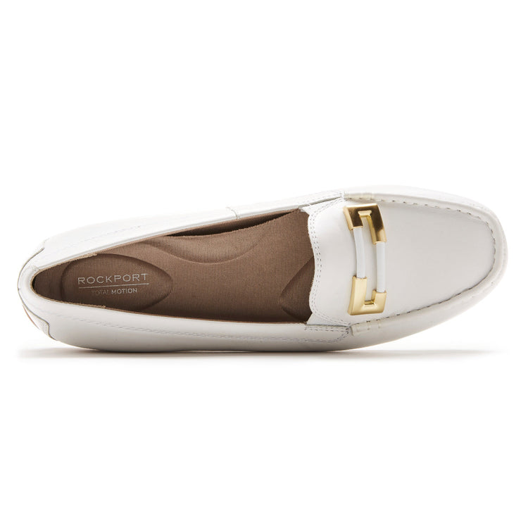 Women’s Total Motion Driver Ornament Loafer (WHITE)