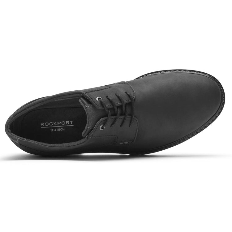 Men's XCS Plain Toe Oxford – Waterproof (Black)