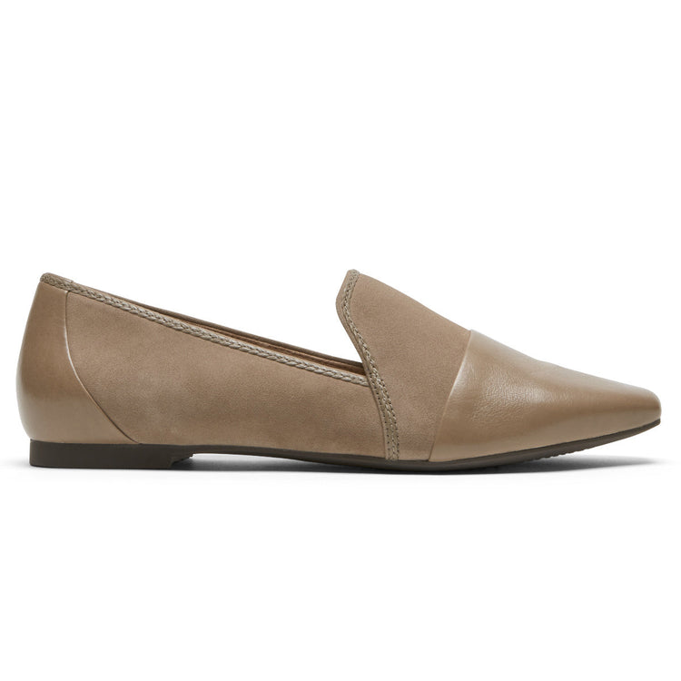 Women's Total Motion Laylani Accent Loafer (MUSHROOM)