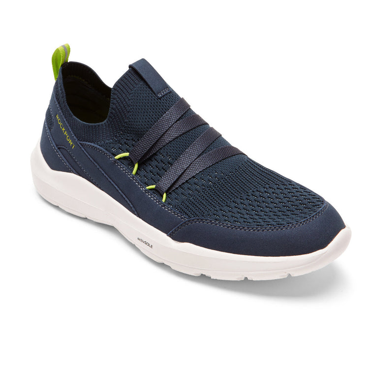 Men's truFLEX Evolution Mudguard Slip-On Sneaker (NAVY)
