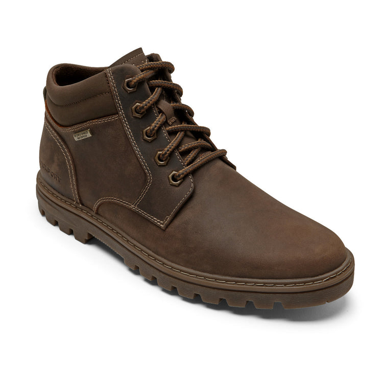 Weather or Not Waterproof Men's Boot (New Tan Leather/ Suede) (NEW TAN LEATHER/SUEDE)