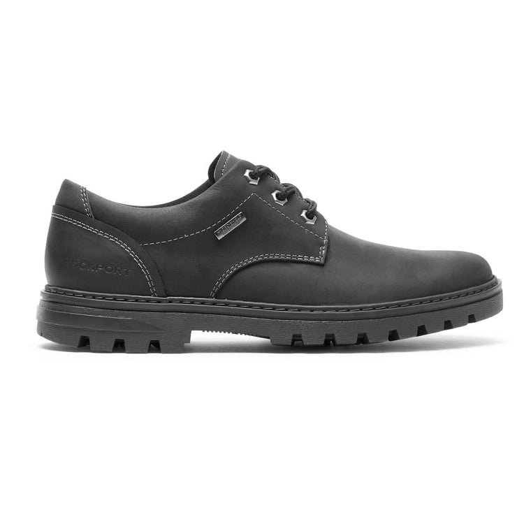 Men's Weather Or Not Oxford – Waterproof (BLACK LEATHER)