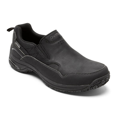 Men's Cloud Plus Waterproof Slip-On Shoe BLACK Rockport