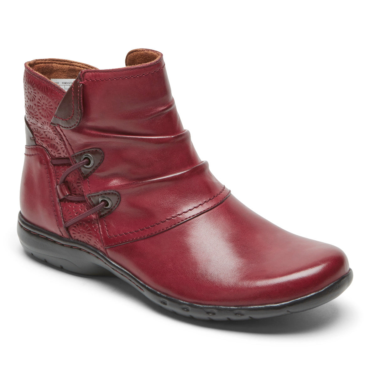 Cobb Hill Womens Penfield Ruched Boot