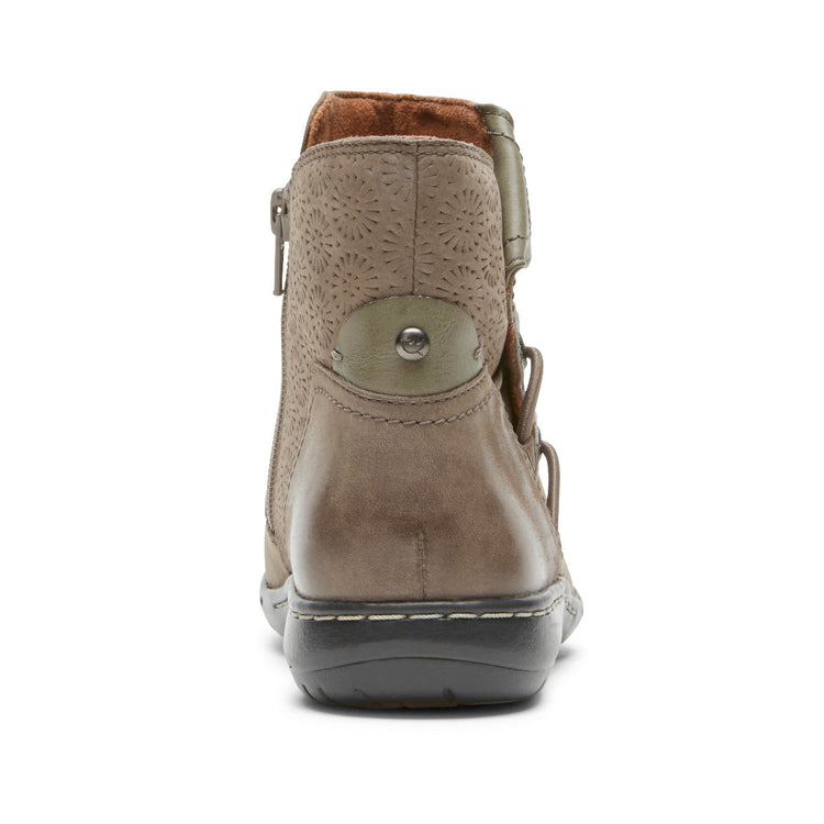 Women's Penfield Ruched Boot (STONE NUBUCK)