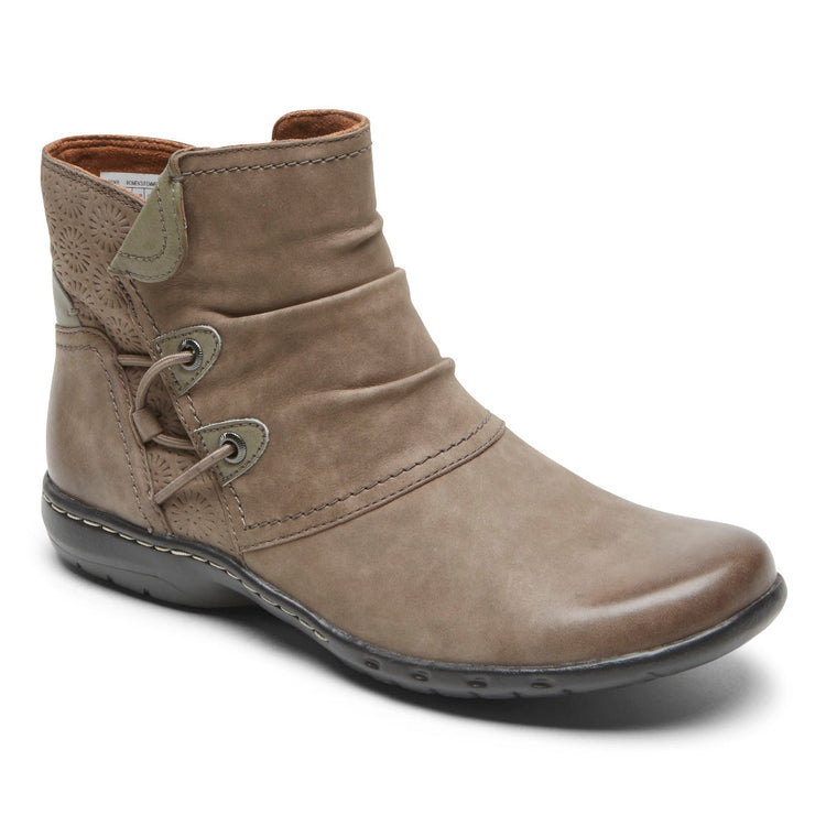 Women's Penfield Ruched Boot (STONE NUBUCK)
