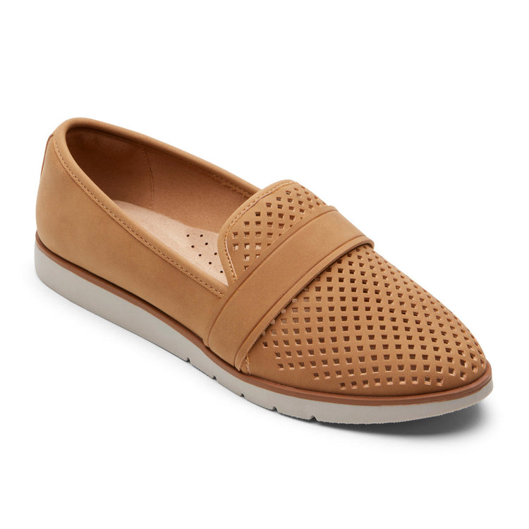 Women’s Stacie Perforated Loafer (HONEY)